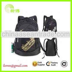 Promotional folding backpack for traving use