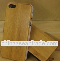 Real Genuine Natural Bamboo Wood Hard Case Cover For iPhone 5 5g