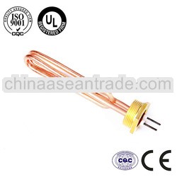 Red copper electric heating element with brass flange for electric kettle CS-HE-029