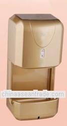 Sensor hand dryer with over-heating protection