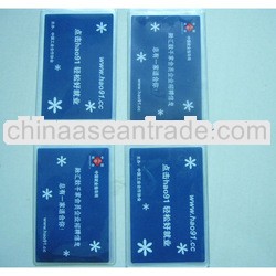 Soft pvc card holder with customized logo