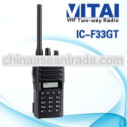 Stable Powerful 256 Channels Best Handy Radio IC-F33GT