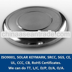 TCO-S03 Stainless Steel Cover Customized Size 450,460, 470, 480mm for Solar Water Heater Tanks