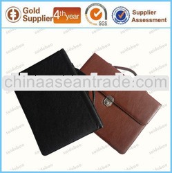 Top quality gunuine leather business briefcase bag with handle