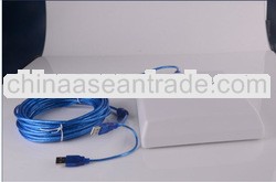 USB Wireless outdoor directional panel antenna 150Mbps,2000mW,RT3070 chipset,36dbi,10m cable