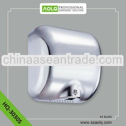 Ultra-high speed 304 stainless steel automatic sensor name brand hand dryer in high quality 1800W wi