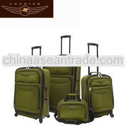 Vertical candy stripe 2014 durable suitcases for man luggage cover