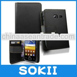 Wallet Leather Case Cover For Samsung S6102 Galaxy Y Duos