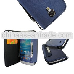 Wallet Leather Case Folio Phone Cover Case For Samsung Galaxy S4 i9500