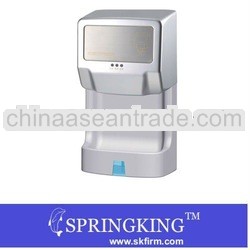 White Bathroom Automatic UV Light Hand Dryer