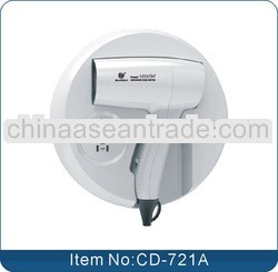 With the Razor Socket Wall-Mounted Roundness Hot and cold wind function Hand Dryer CD-721A