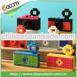 Wonderful J029 Nano Block gift camera with nice design 1280*720 AVI/30fps,one night in china photos 