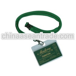 Working name card holder with lanyard