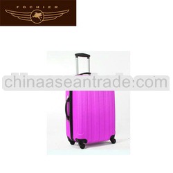 beautiful 4-wheels pink color 2014 abs kids luggage