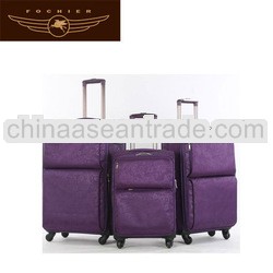 beautiful hot sale polyester 2014 2014 travel luggage