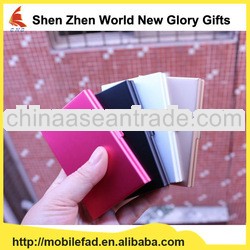 business aluminum card holder with mirror