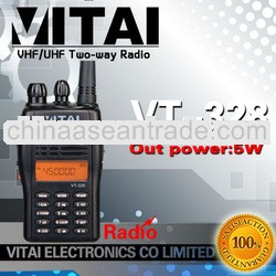 china high performance vhf/uhf wide band receiver ham radio with 128 channels for VT-328