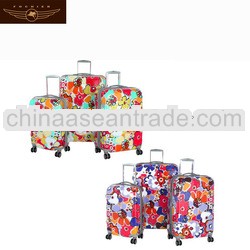 cow luggage steel suitcase 2014fashion suitcase for child