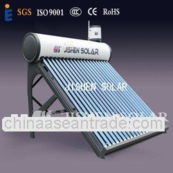 domestic color steel compact non-pressurized Solar Water Heater with CE CCC ISO9001 RoHS