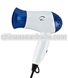 double voltage foldable handle hair dryer