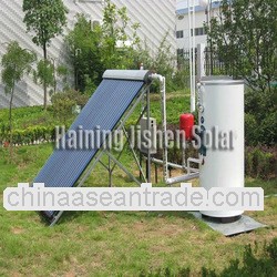 durable domestic 200L galvanized steel Split Pressurized Solar Water Heater (with heat pipe vacuum t