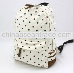 fashion beautiful nylon school bag