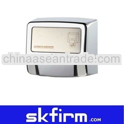 fashion design silvery hotel hand dryer