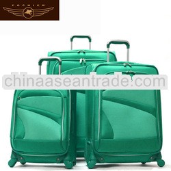 four-wheels luggages 2014 Travel trolley suitcases for woman