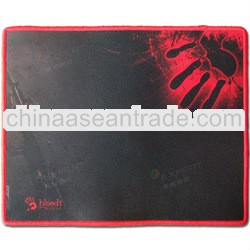 game mouse pad/fabric surface natural rubber game mouse pad