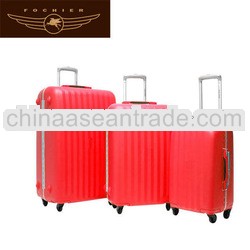 high quality red color 2014 luggages case sale