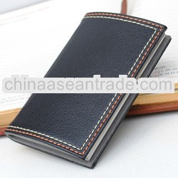 leather name card box, magnetic holder box