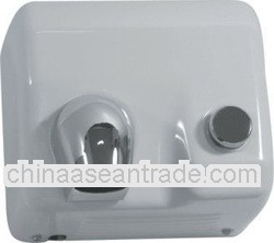 manual hand dryer with alum base and zinc alloy nozzle