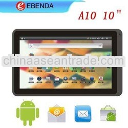 mid a10 tablet 10.1 inch capacitive Allwinner A10 android 4.0 tablet