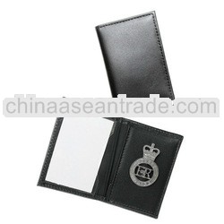 police card holder leather, leather license holder