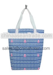 polyester beach printed bag