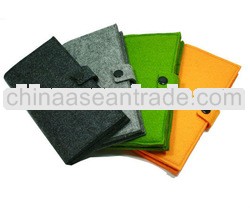 promotional card holder cartoon passport holder made of eco friendly felt