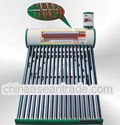 satble and reliable color steel copper coil solar water Heater with heat exchanger