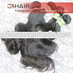 shedding free cleanest guangzhou long lasting can be colored top quality peruvian human hair
