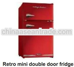 small retro refrigerator for hotel and home