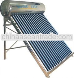 stainless steel compact solar water heater