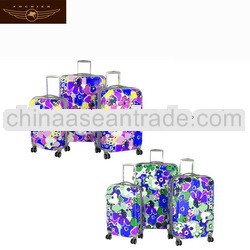 trolley wheels luggage 2014 fashion suitcase for woman suitcase for document