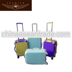 wholesale fashion wheeled case 2014 hard luggages sets