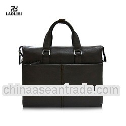 winter new arrival classic black genuine leather office bags for men