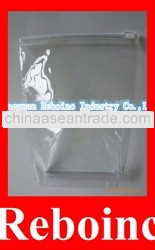 zipper seal clear pvc bag
