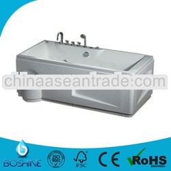 1800mm big cheap bathtub with hydro massage