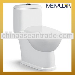 1.2mm glaze Siphonic toilet bowls for sale