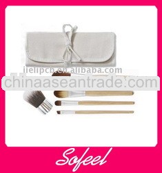 4pcs cheap hair new concise cosmetic brushes