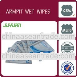 Armpit cleaning wet wipes/ privates wet wipes