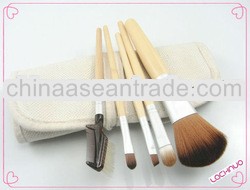 Bamboo cosmetic brush set/Bamboo makeup brush set