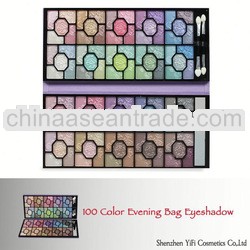 Charm Cosmetics!100 Color Eyeshadow Palette mineral glitter eyeshadow